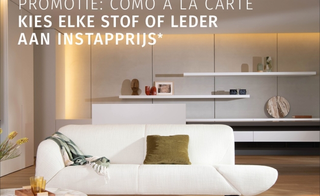 Como bekledingsactie vanaf 1 september